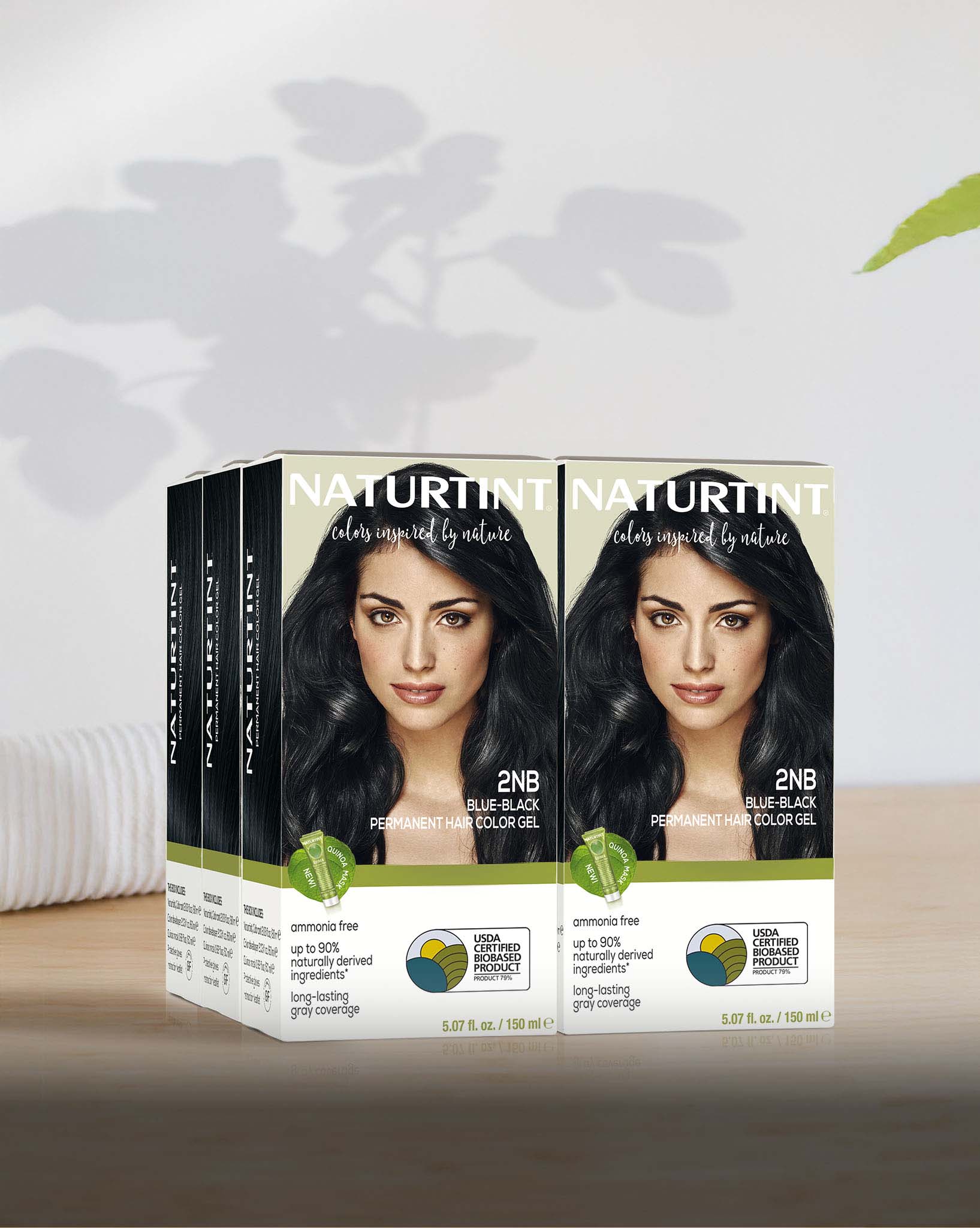 Naturtint Permanent Hair Color 2NB Blue Black (Packaging may vary) - Image 9