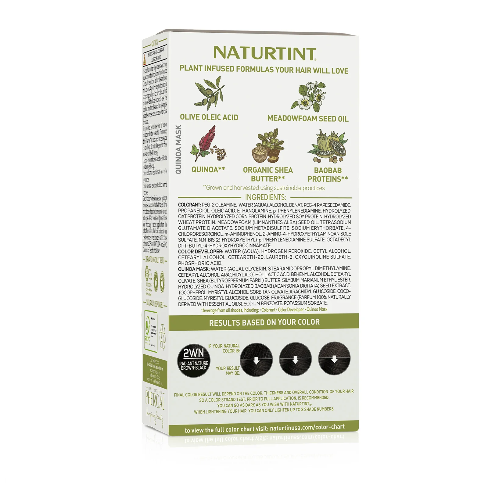 Naturtint Permanent Hair Color 2WN Radiant Nature Brown Black (Packaging may vary) - Image 6