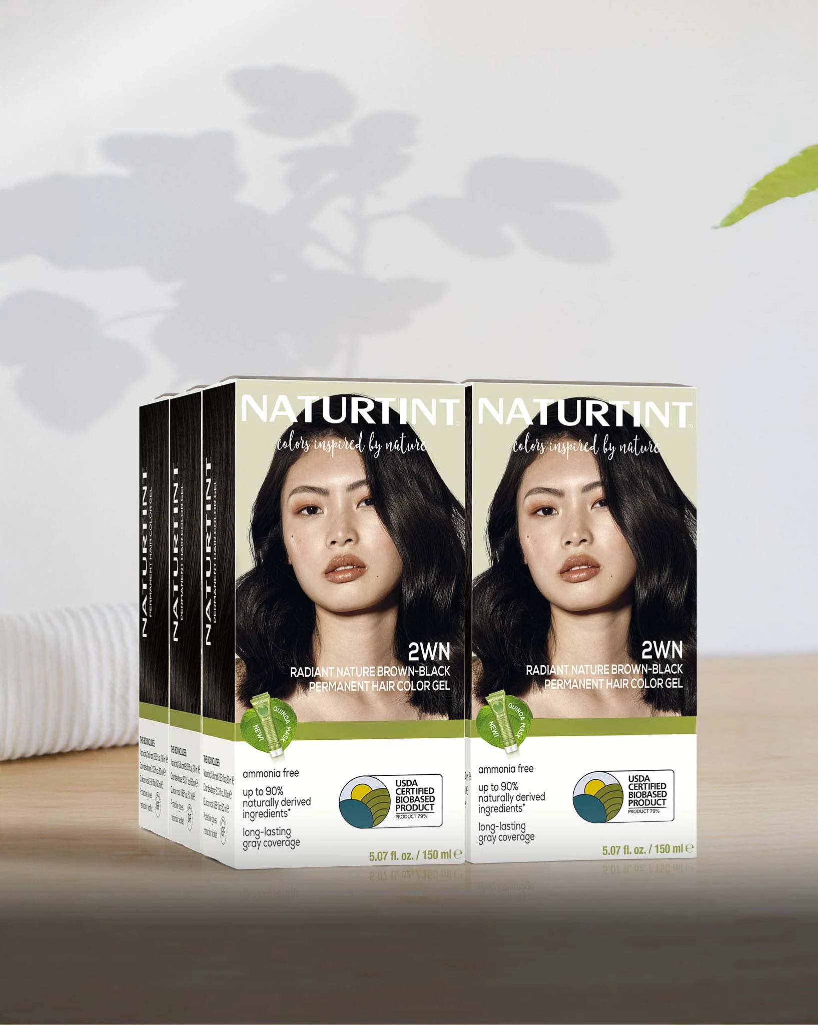 Naturtint Permanent Hair Color 2WN Radiant Nature Brown Black (Packaging may vary) - Image 8