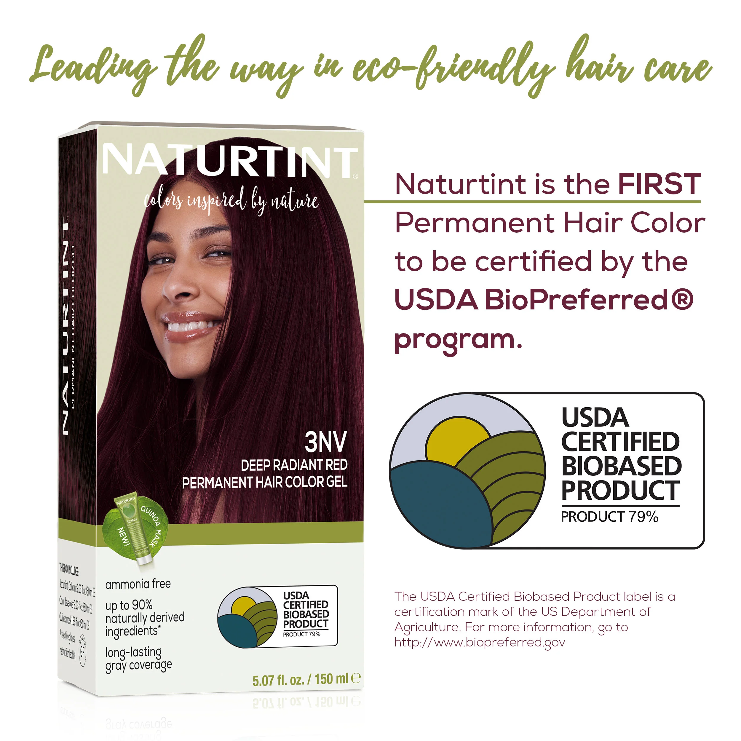 Naturtint Permanent Hair Color 3NV Deep Radiant Red (Packaging may vary) - Image 4