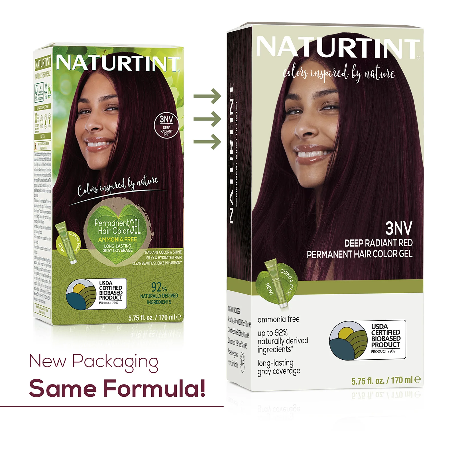 Naturtint Permanent Hair Color 3NV Deep Radiant Red (Packaging may vary) - Image 6