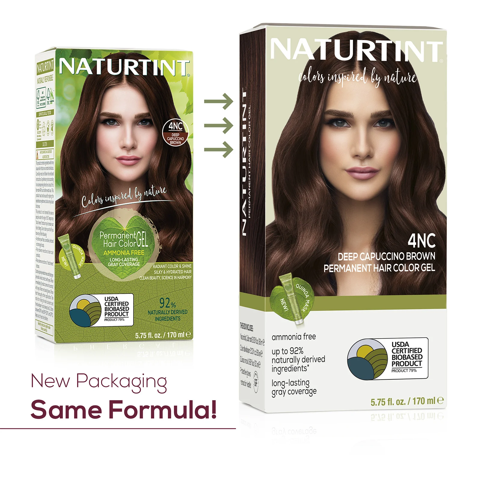 Naturtint Permanent Hair Color 4NC Deep Cappuccino Brown (Packaging may vary) - Image 6