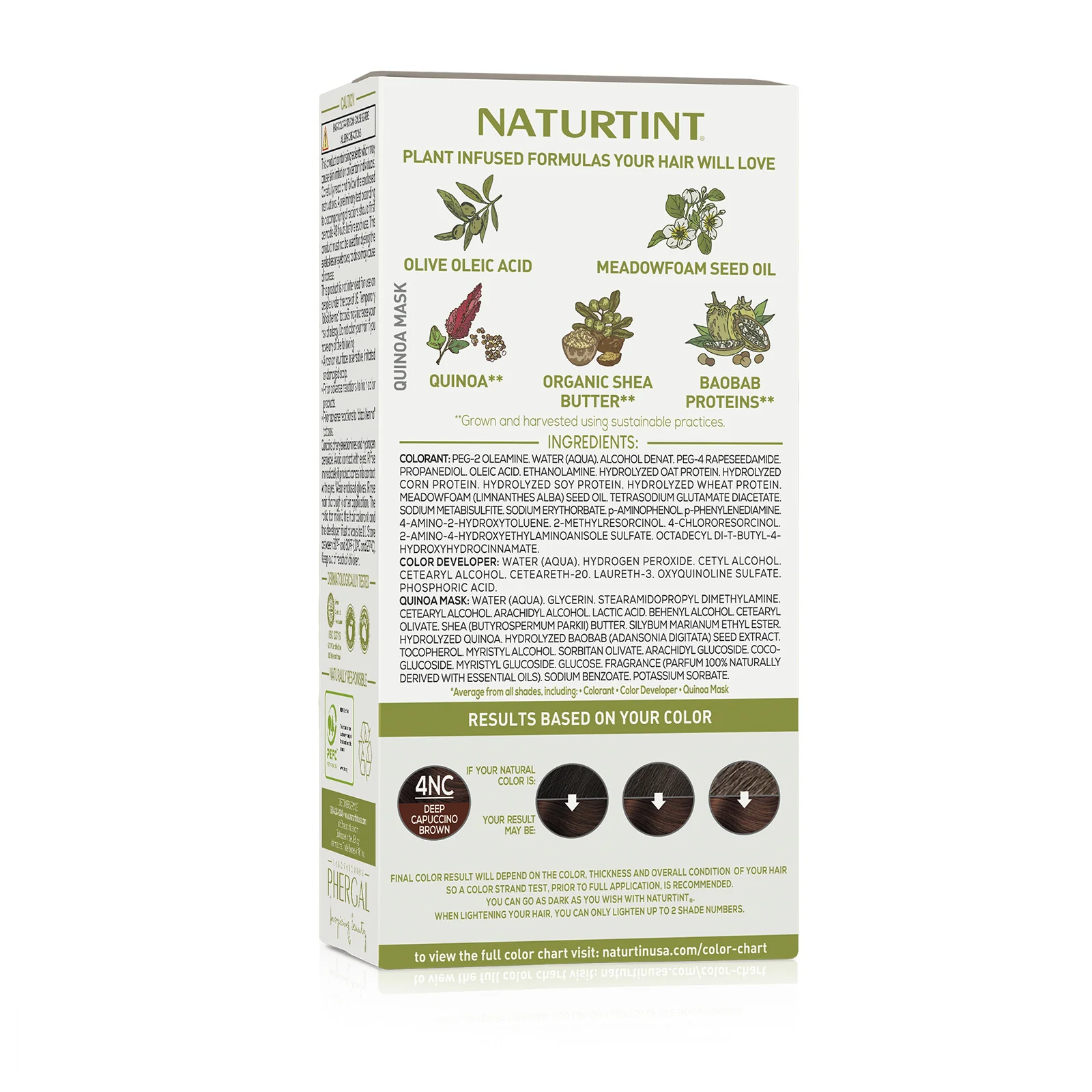 Naturtint Permanent Hair Color 4NC Deep Cappuccino Brown (Packaging may vary) - Image 7