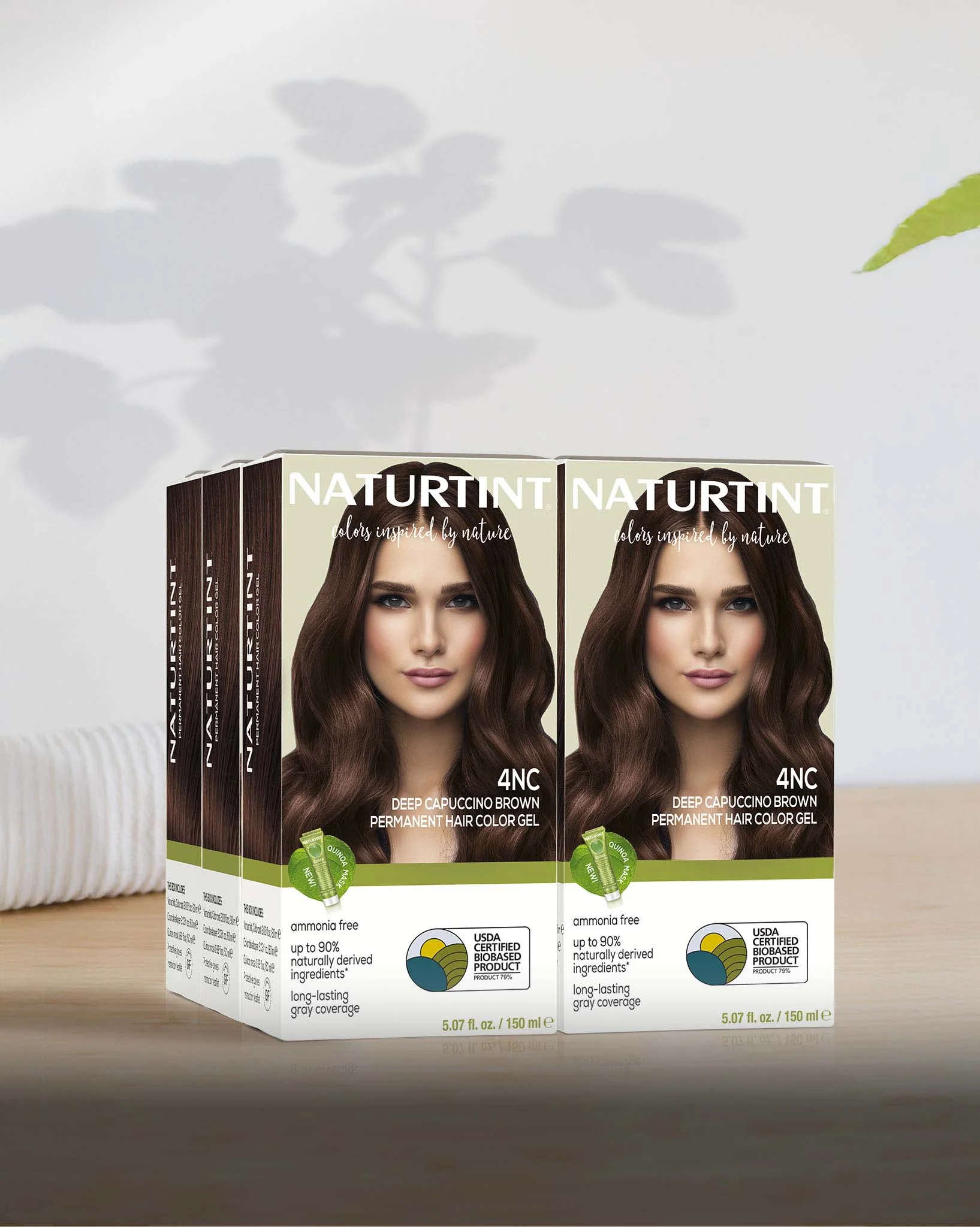 Naturtint Permanent Hair Color 4NC Deep Cappuccino Brown (Packaging may vary) - Image 9