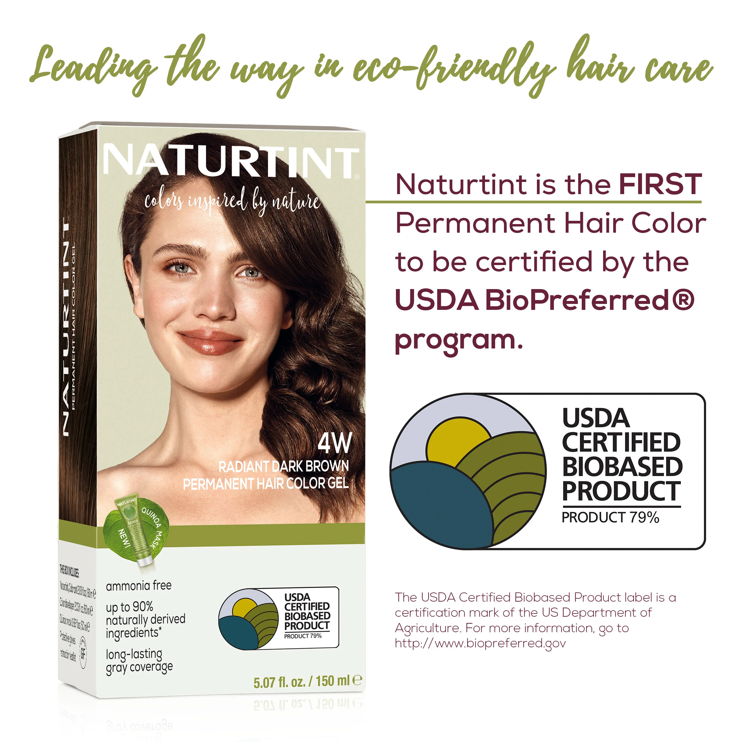 Naturtint Permanent Hair Color 4W Radiant Dark Brown (Packaging may vary) - Image 4