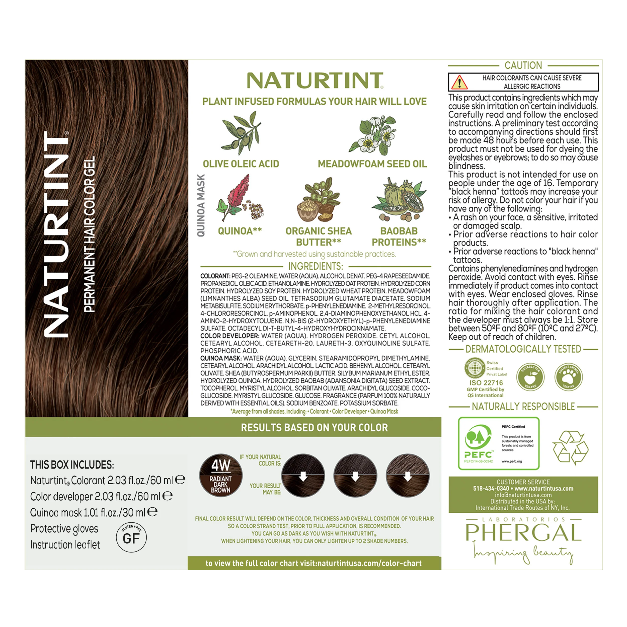 Naturtint Permanent Hair Color 4W Radiant Dark Brown (Packaging may vary) - Image 7