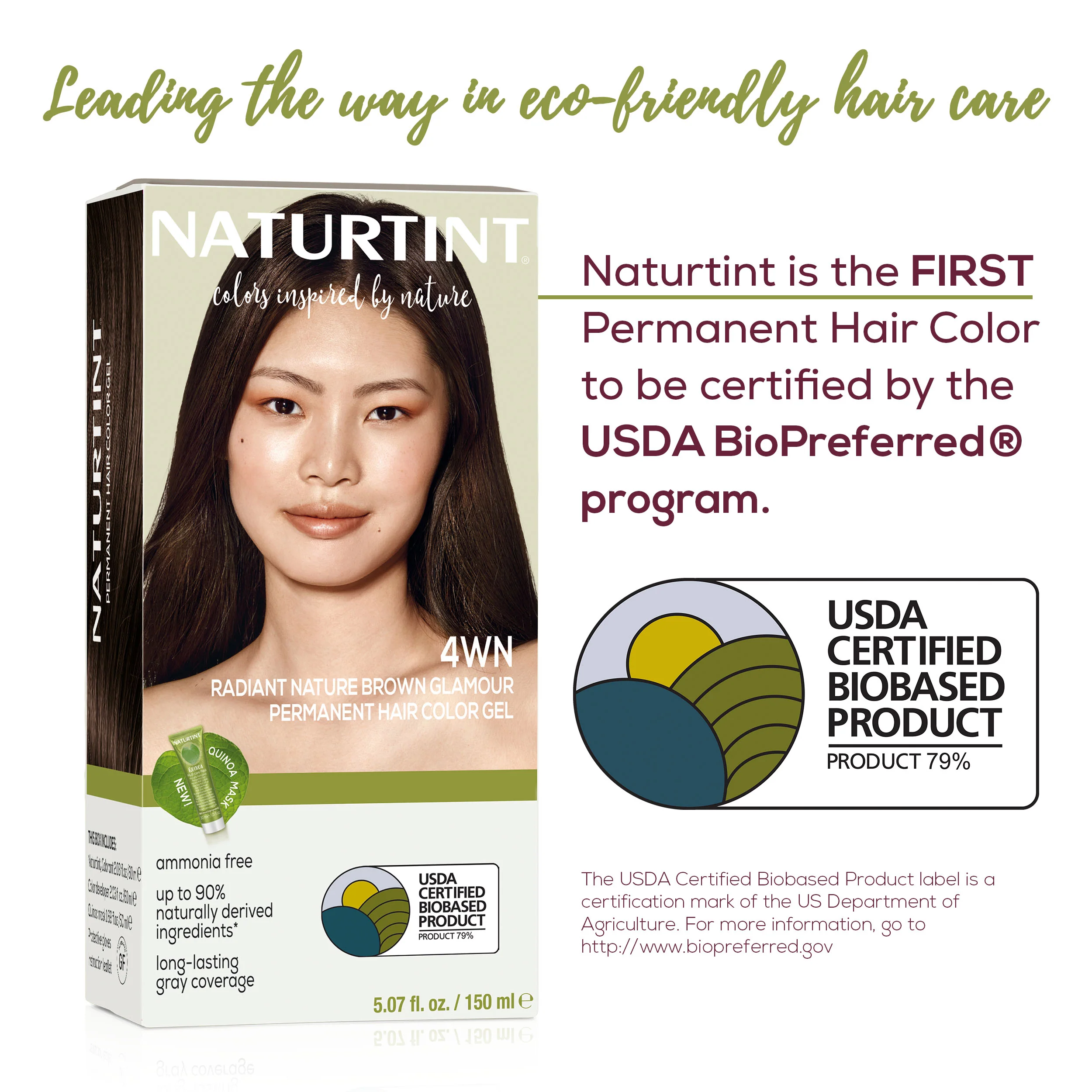 Naturtint Permanent Hair Color 4WN Radiant Nature Brown Glamour (Packaging may vary) - Image 4