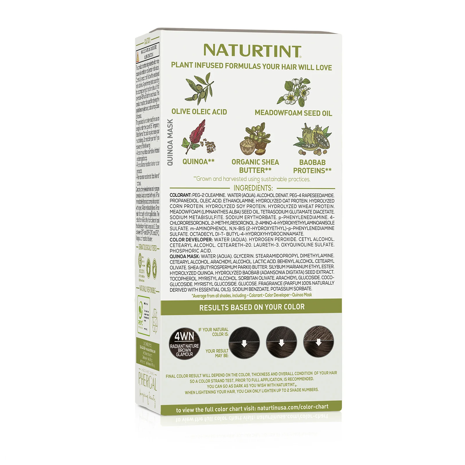 Naturtint Permanent Hair Color 4WN Radiant Nature Brown Glamour (Packaging may vary) - Image 6