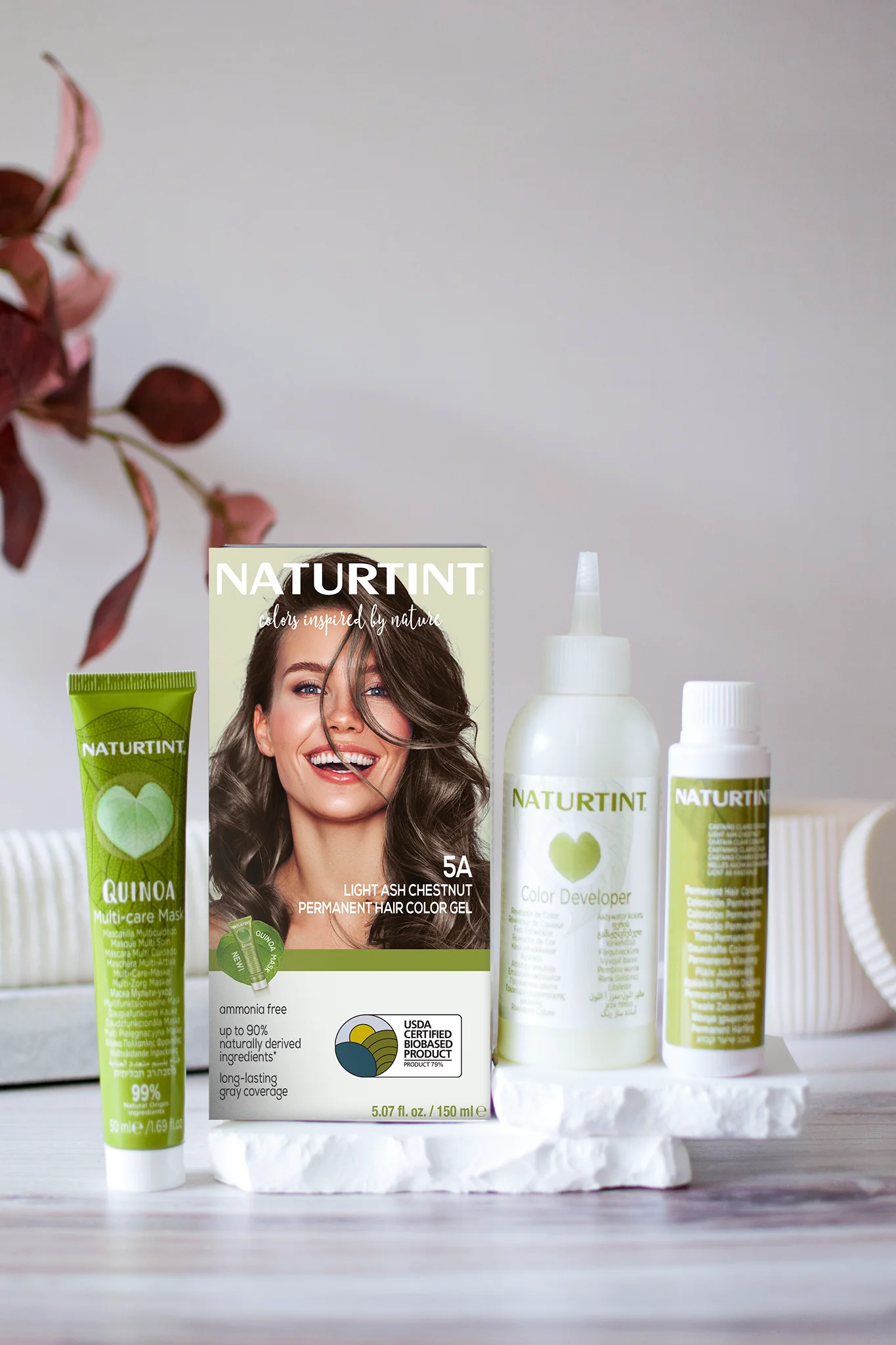 Naturtint Permanent Hair Color 5A Light Ash Chestnut (Packaging may vary) - Image 3