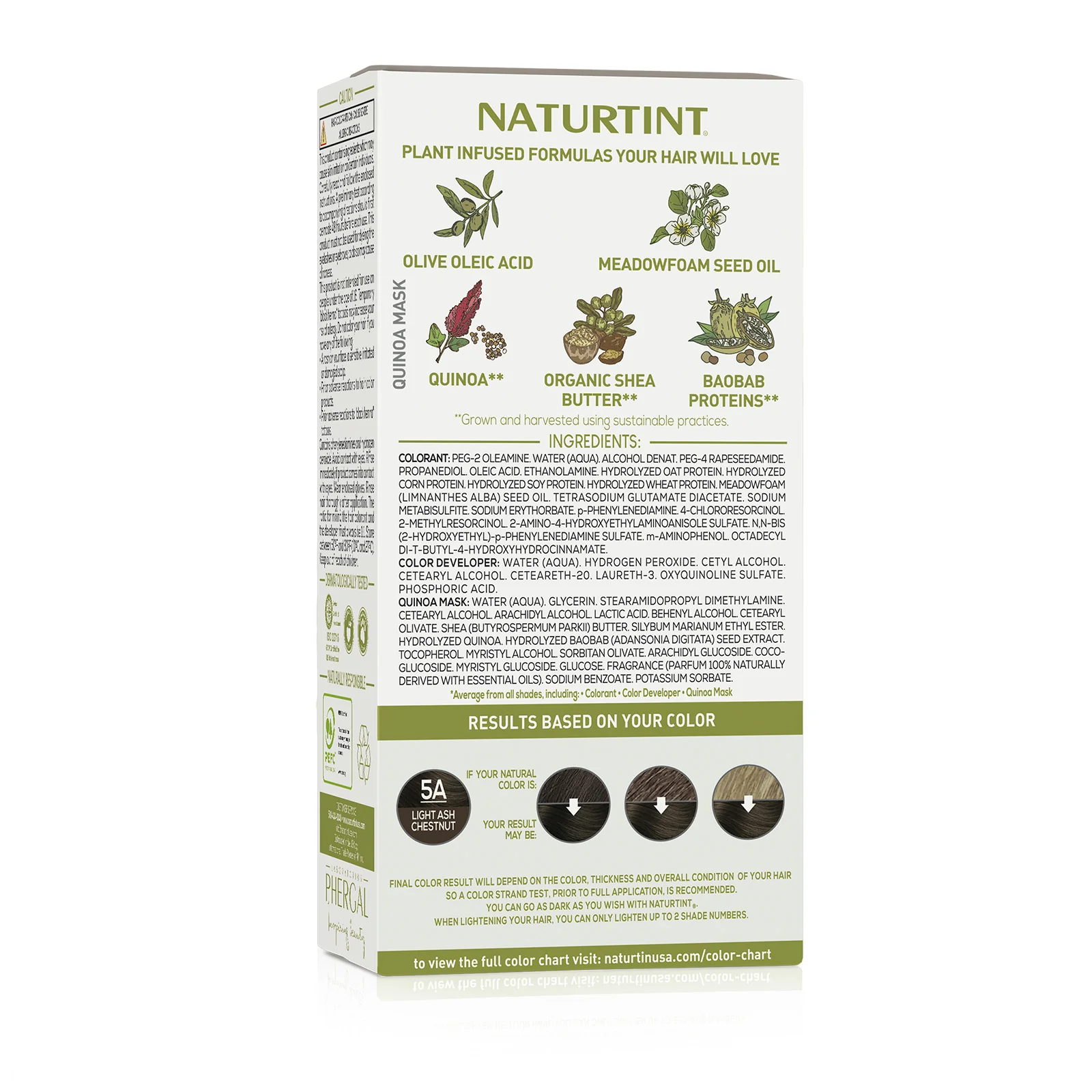 Naturtint Permanent Hair Color 5A Light Ash Chestnut (Packaging may vary) - Image 6