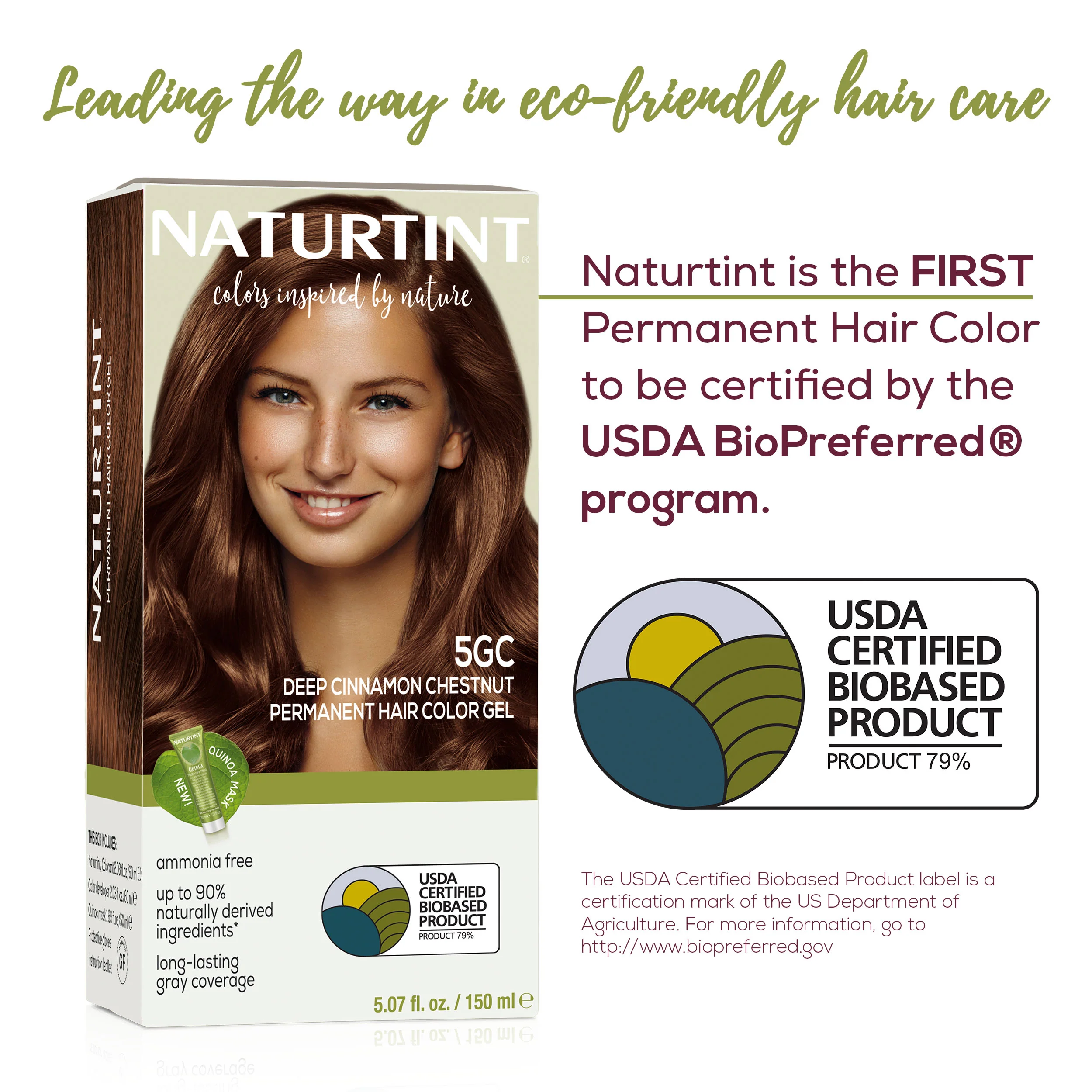 Naturtint Permanent Hair Color 5GC Deep Cinnamon Chestnut (Packaging may vary) - Image 4