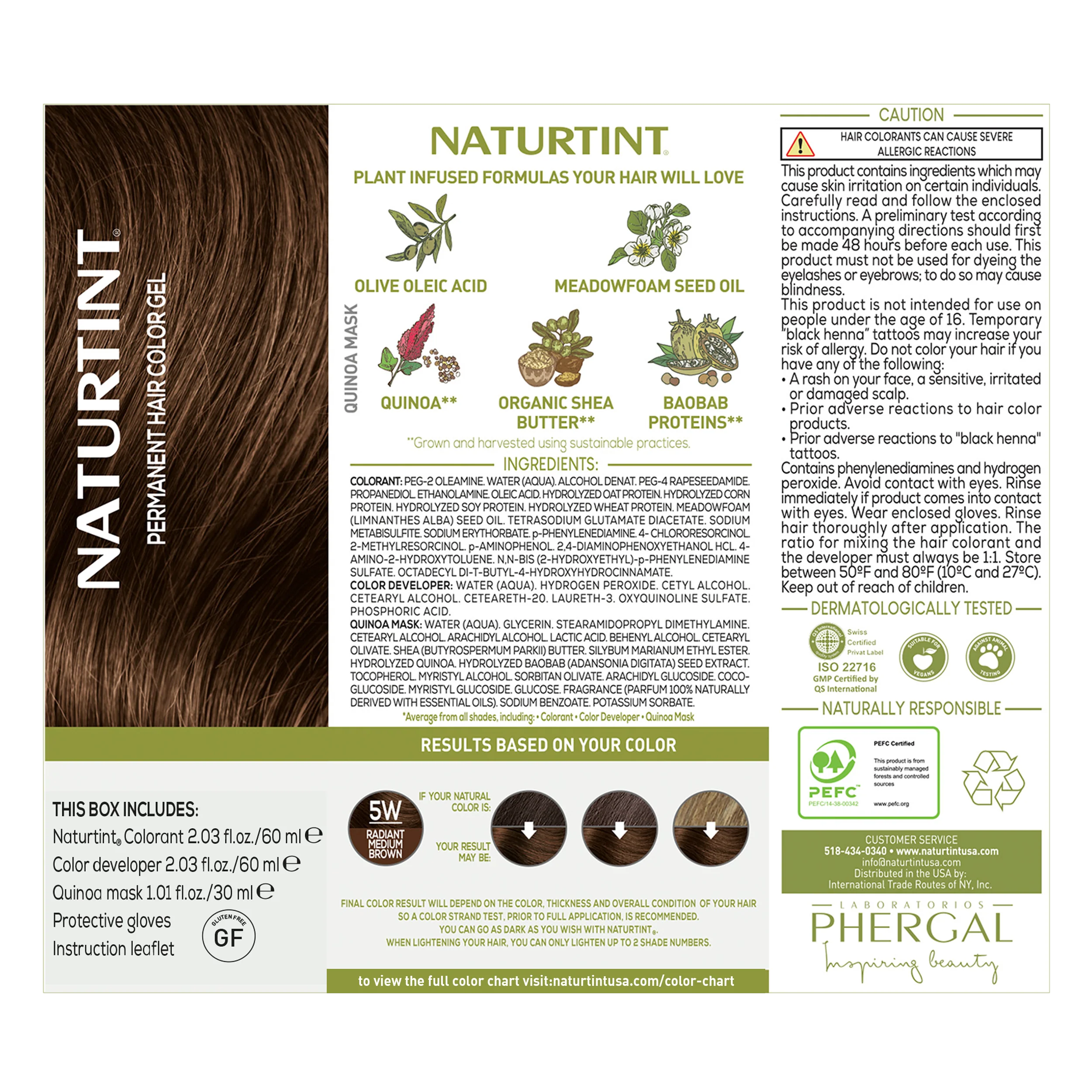 Naturtint Permanent Hair Color 5W Radiant Medium Brown (Packaging may vary) - Image 7