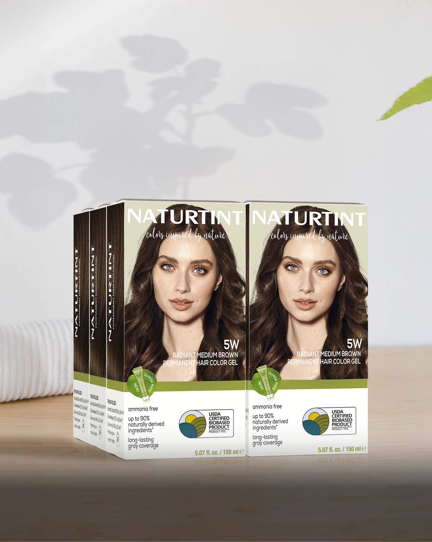 Naturtint Permanent Hair Color 5W Radiant Medium Brown (Packaging may vary) - Image 8