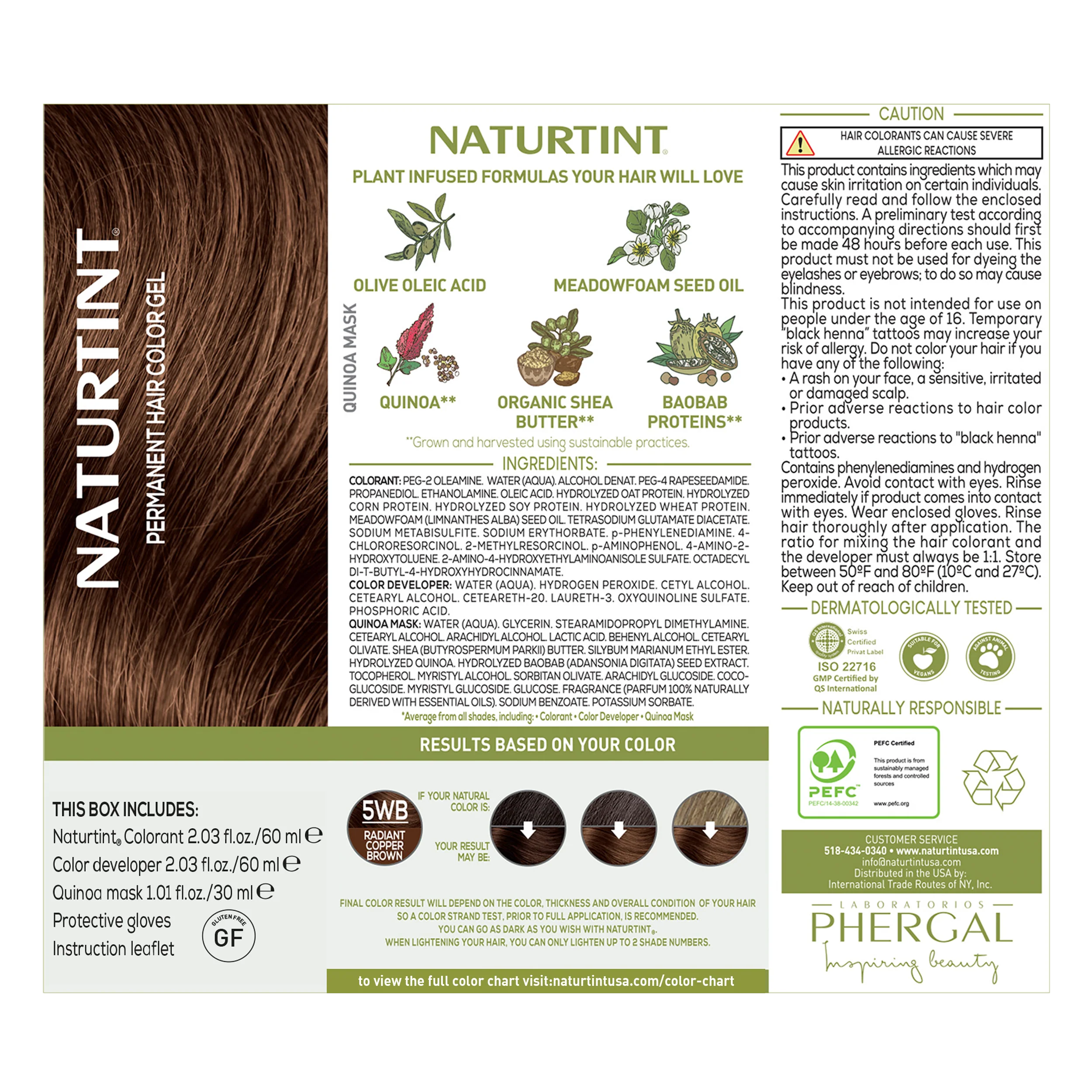 Naturtint Permanent Hair Color 5WB Radiant Copper Brown (Packaging may vary) - Image 7