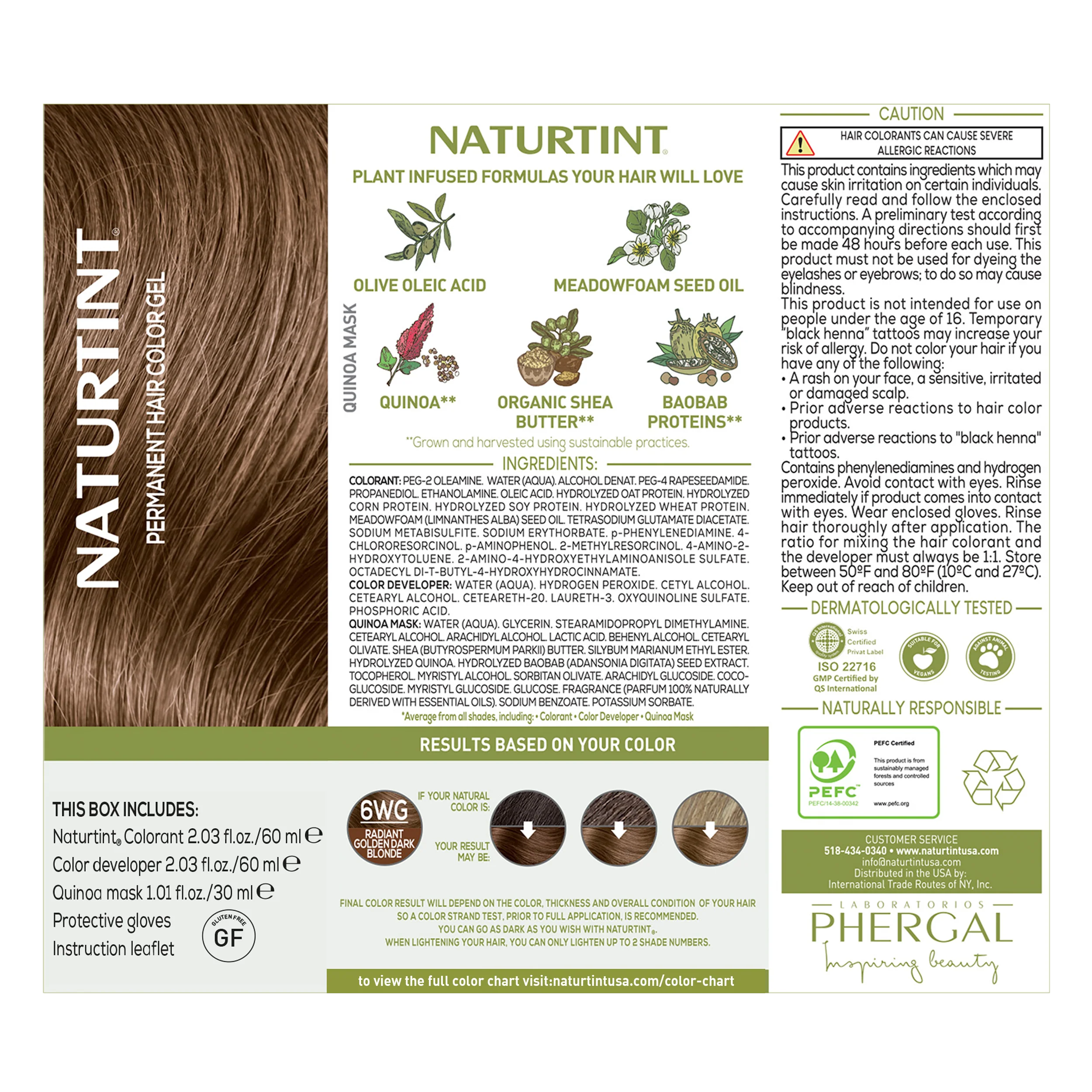 Naturtint Permanent Hair Color 6WG Radiant Golden Dark Blonde (Packaging may vary) - Image 7