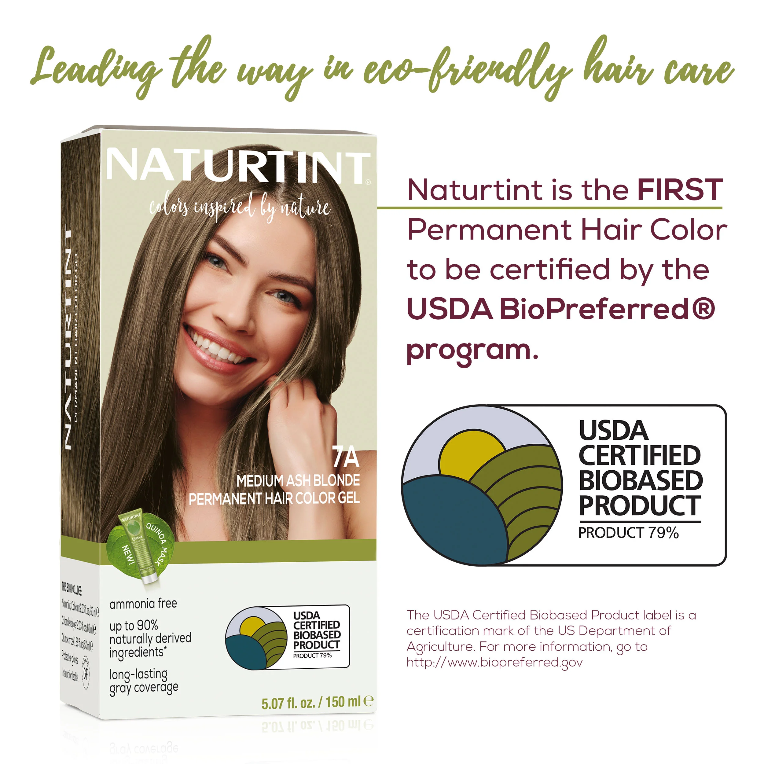 Naturtint Permanent Hair Color 7A Medium Ash Blonde (Packaging may vary) - Image 4