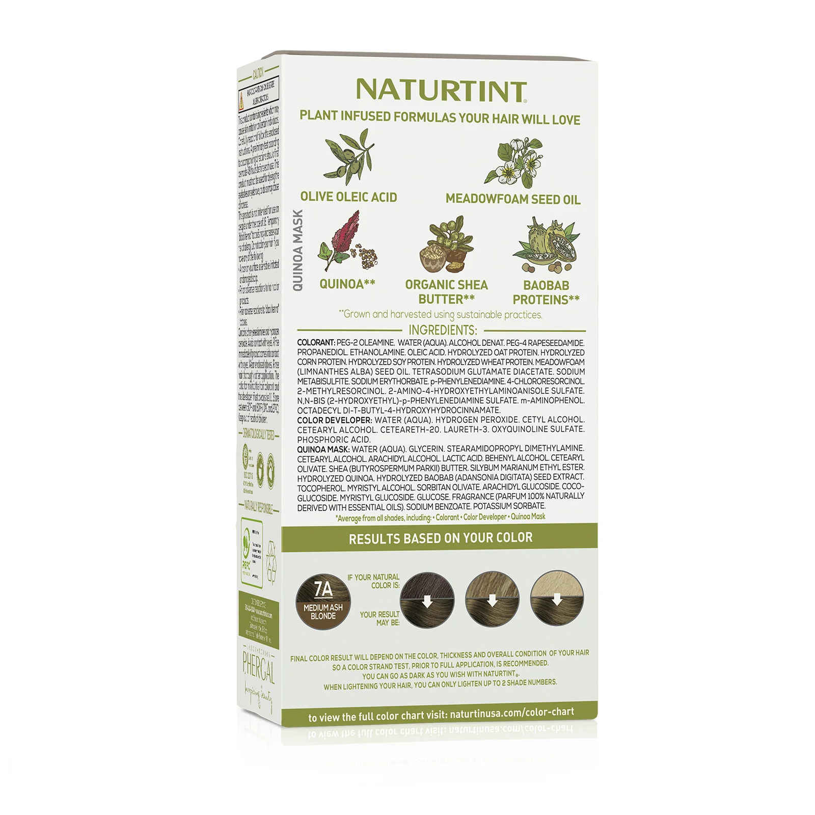 Naturtint Permanent Hair Color 7A Medium Ash Blonde (Packaging may vary) - Image 6