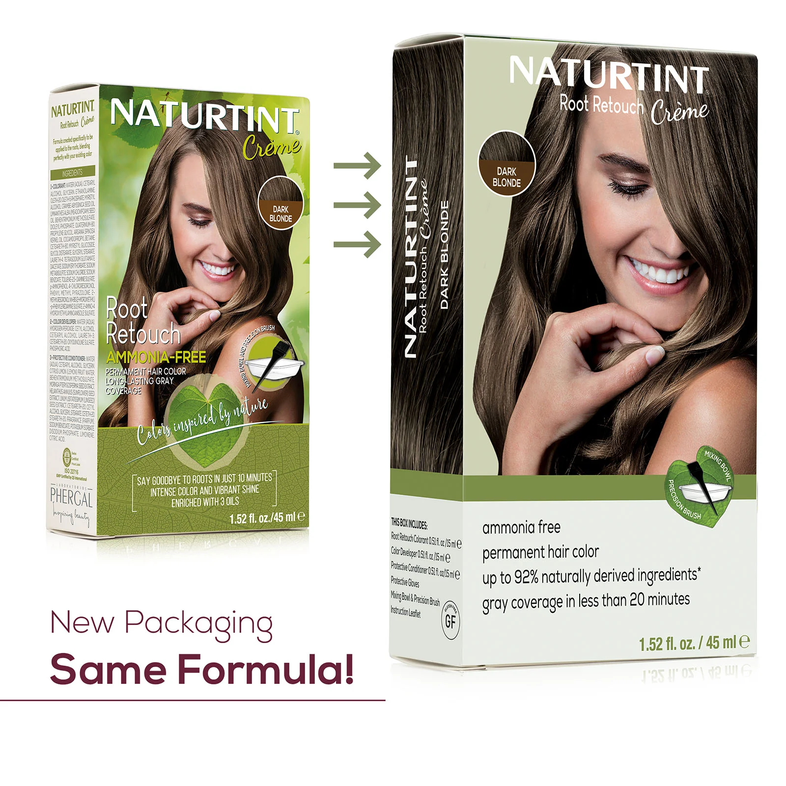 Naturtint Root Retouch Crème Permanent Hair Color - Dark Blonde - Image 5