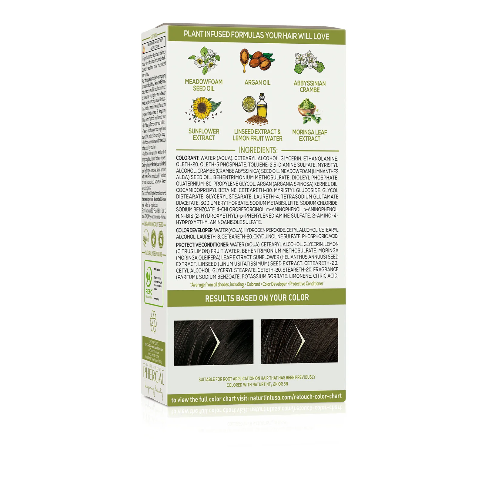 Naturtint Root Retouch Crème Permanent Hair Color - Dark Brown - Image 3