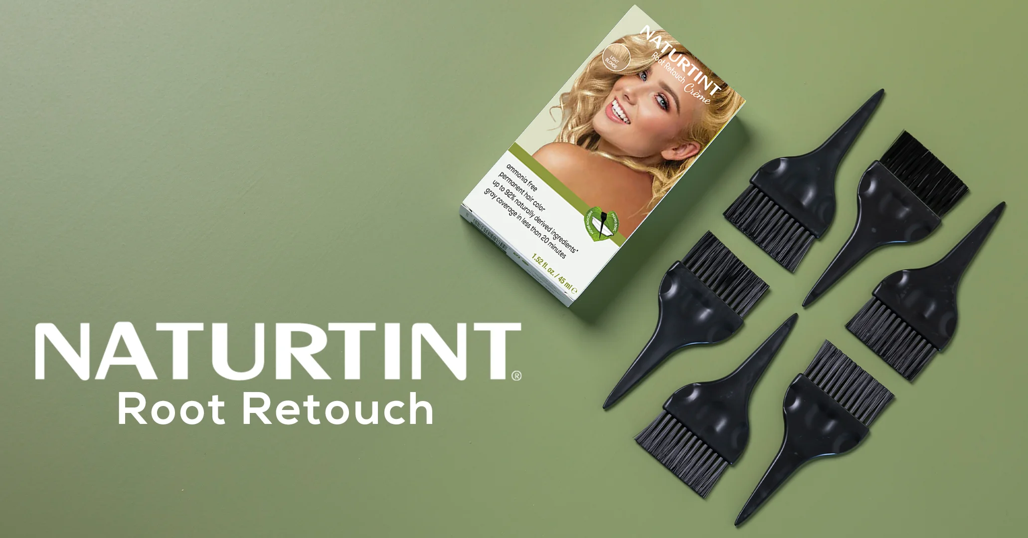 Naturtint Root Retouch Crème Permanent Hair Color- Light Blonde - Image 4